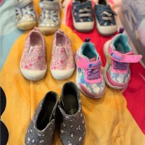 Stylish Kids Sneakers - Pink and Blue